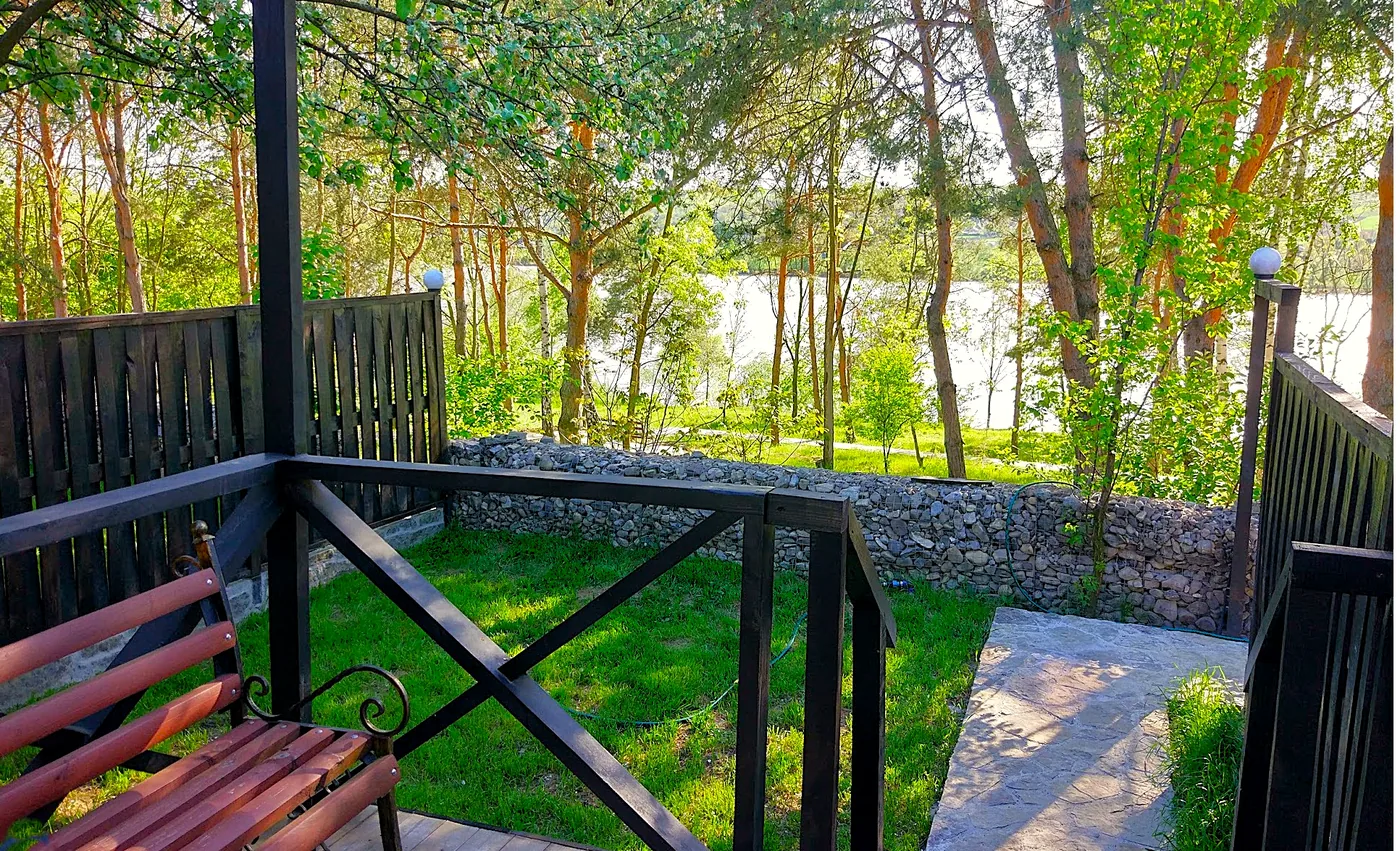 Terrace with river view